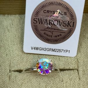 💎Swarovski Crystal Solitaire Ring💎